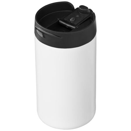Mojave 250 ml geïsoleerde beker van RCS-gecertificeerd gerecycled roestvrij staal - Wit