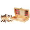 Mugo 3-in-1 houten spellenset - Natuur