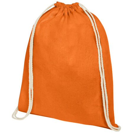 Oregon premium 100 g/m² katoenen rugzak 5L - Oranje