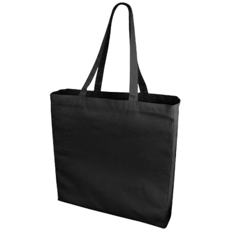 Odessa 220 g/m katoenen draagtas 13L - Zwart