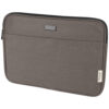 Joey 14 inch GRS gerecyclede canvas laptophoes, 2 l - Grijs