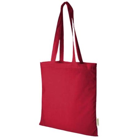 Odisha 140 g/m² OCS biologisch katoenen draagtas 7L - Rood
