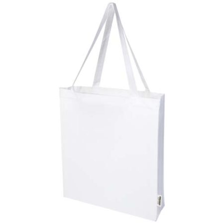 Odisha 180 g/m² OCS biologisch katoenen draagtas 14L - Wit