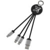 SCX.design C16 kabel met oplichtende ring - Zwart, Wit