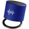 SCX.design S26 speaker 3W voorzien van ring met oplichtend logo - Reflexblauw, Zwart